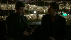 Elijah and Klaus prepare for the end