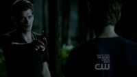 Klaus offering Stefan the Cure