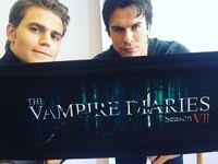 2015-10-08 Paul Wesley Ian Somerhalder Instagram