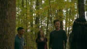 Alaric, Rafael and Hope find a survivor of the explosion