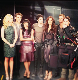 The Vampire Diaries Cast  Vampire diaries season 5, Vampire diaries,  Vampire diaries cast