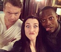 2015-11-18 Todd Lasance Jaiden Kaine Annie Wersching Instagram