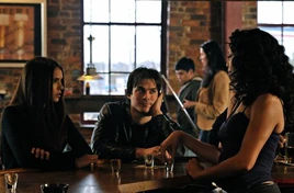 1x11 Bloodlines-Elena-Damon-Bree