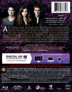 DVD BOX - THE VAMPIRE DIARIES - 1° TEMPORADA COMPLETA - 5 DISCOS