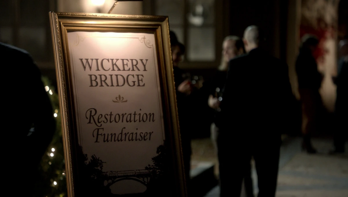 Wickery Bridge Restoration Fundraiser The Vampire Diaries Wiki Fandom
