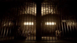 Damon tells Elena about his friend Enzo who was also tortured along with him