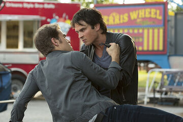 The Vampire Diaries Recap: Stefan vs. Damon, Round Ten: Wanna Feel the Heat  With Somebody