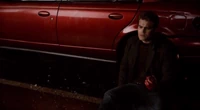 Stefan with Enzo's heart