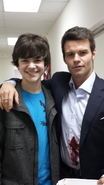 Daniel Gillies with Perry Cox