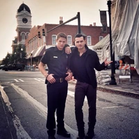 2015-08-14 Michael Malarkey Instagram.jpg (139 KB) Michael Malarkey, Zach Roerig August 14, 2015