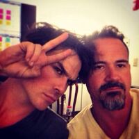 6x01 Jeffrey Hunt, Ian Somerhalder July 2014