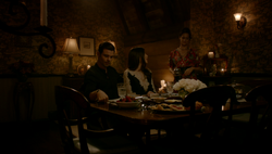 Elijah and Antoinette are visited by Greta