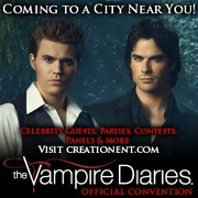The Vampire Diaries-Official Convention-Banner-Coming to a City Near You