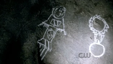 Die Symbole für Hexe und Vampir