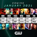 2021 Schedule - Legacies is moved to midseason (like most of the shows)