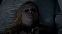 Rebekah's daggered body