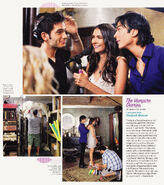 TV Guide behind the scenes of TVD