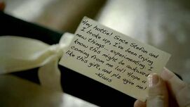The-vampire-diaries-tvd-our-town-3x11-tvd-klaus-gift-to-caroline-card