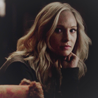 Caroline in episode 100.,.