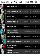 The CW' Fall 2016 Premieres