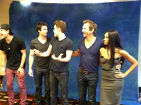 Nathaniel Buzolic, Ian Somerhalder, Paul Wesley, Sebastian Roché, Katerina Graham