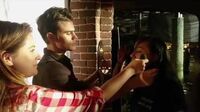 Paul Wesley on set of The Vampire Diaries (8x16)