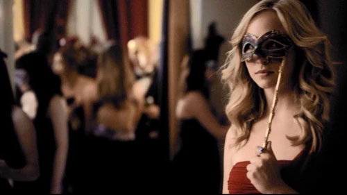 Caroline wartet auf ihren Einsatz