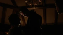 Julian stabs Damon