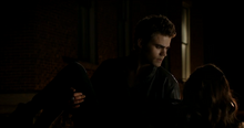 Stefan catches Katherine