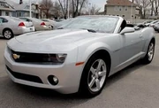 Silver Camaro Convertible 