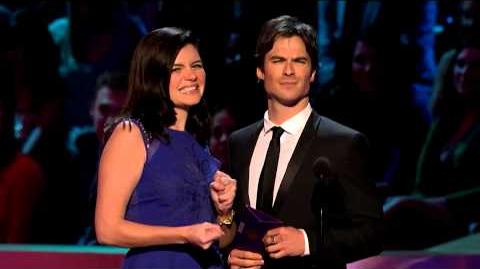 Ian Somerhalder presenting at the 2013 People's Choice Awards