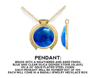 D's Blue Pendant via Kickstarter 