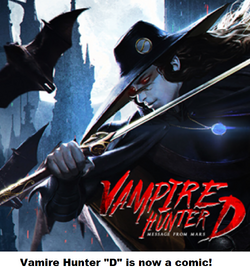 Lord Vampire Hunter D film anime poster Poster for Sale by