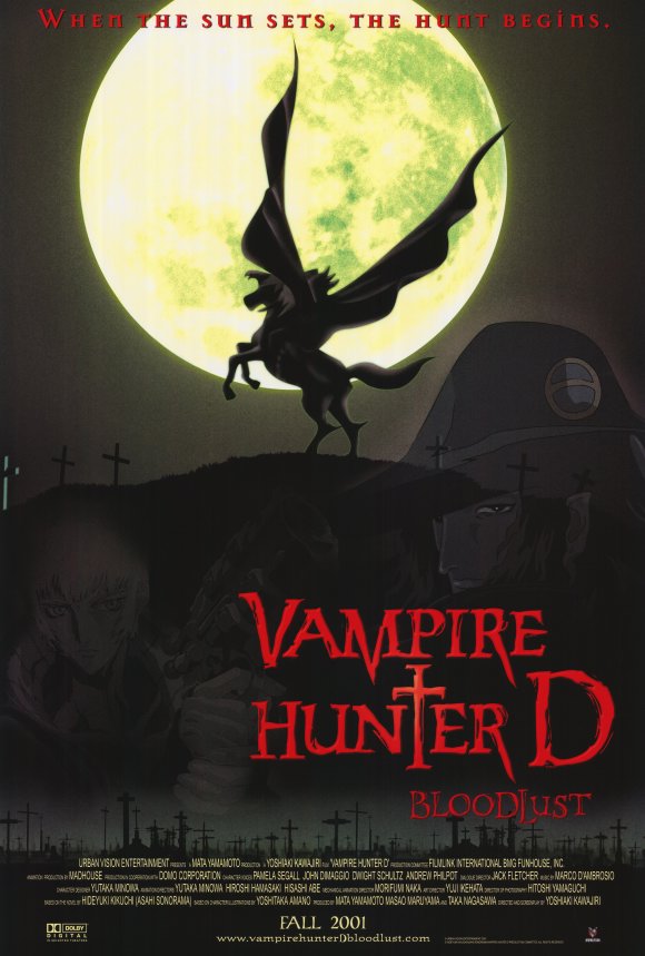 Vampire Hunter D Bloodlust Official Trailer : r/vampires