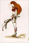 Doris's design from Yoshitaka Amano's artbook, " Imagine"