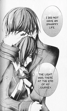After Kaname sacrifice his life, Yuki cries.