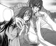 Kaname holds Yuki.