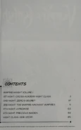 English contents page, Chuang Yi
