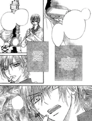 Takuma reads the letter.