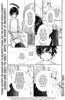 Young Toga asking if Kaien is a vampire.