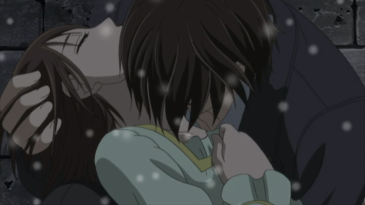 yuki cross and kaname kuran kiss