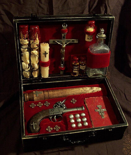 modern vampire hunter kit