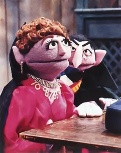 Countess von Backwards in the film