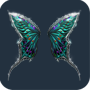 Bejeweled Butterfly Wings feed