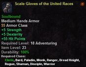 Scale gloves of the united races