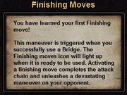 Tutorial Hint - Finishing Moves
