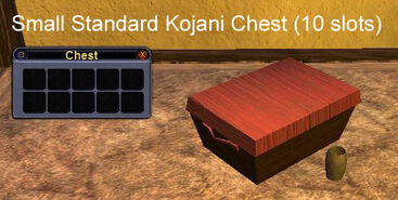 Small Standard Kojani Chest (10 Slots)