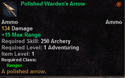 Polished Warden's Arrow