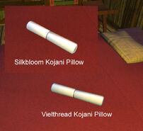 Kojani Silkbloom and Vielthread Pillows