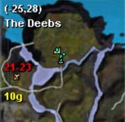 Map thestra the deebs